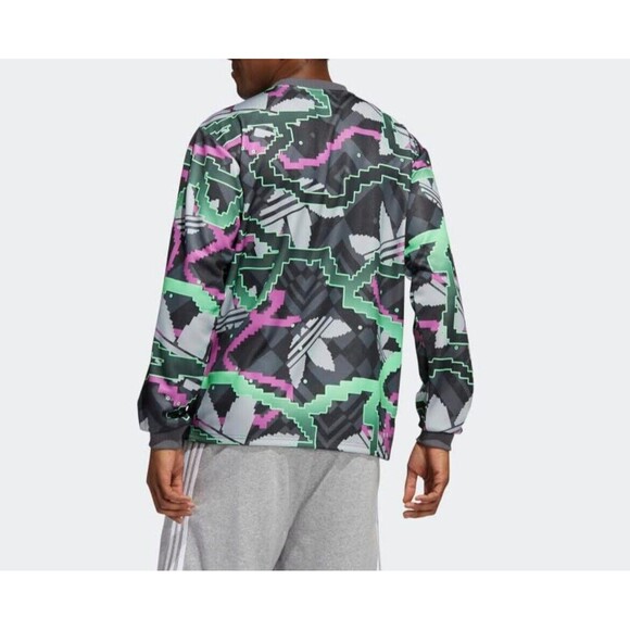 adidas Hypersport Goalkeeper Soccer Jersey Men's Gray Size Medium New With Tags - Picture 2 of 6